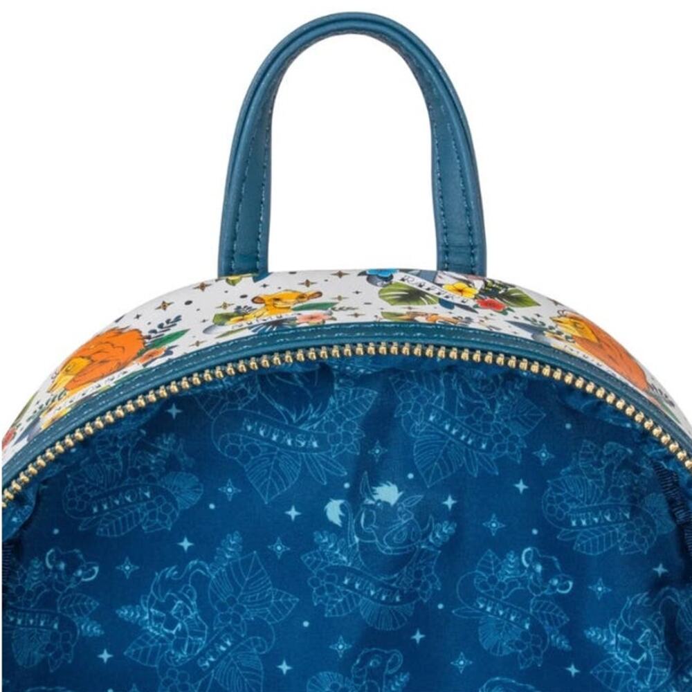 NWT Loungefly Disney Exclusive LF Lion King Tattoo Mini BagPack - Picture 6 of 9